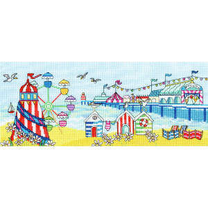Bothy Threads counted cross stitch Kit "Pier...