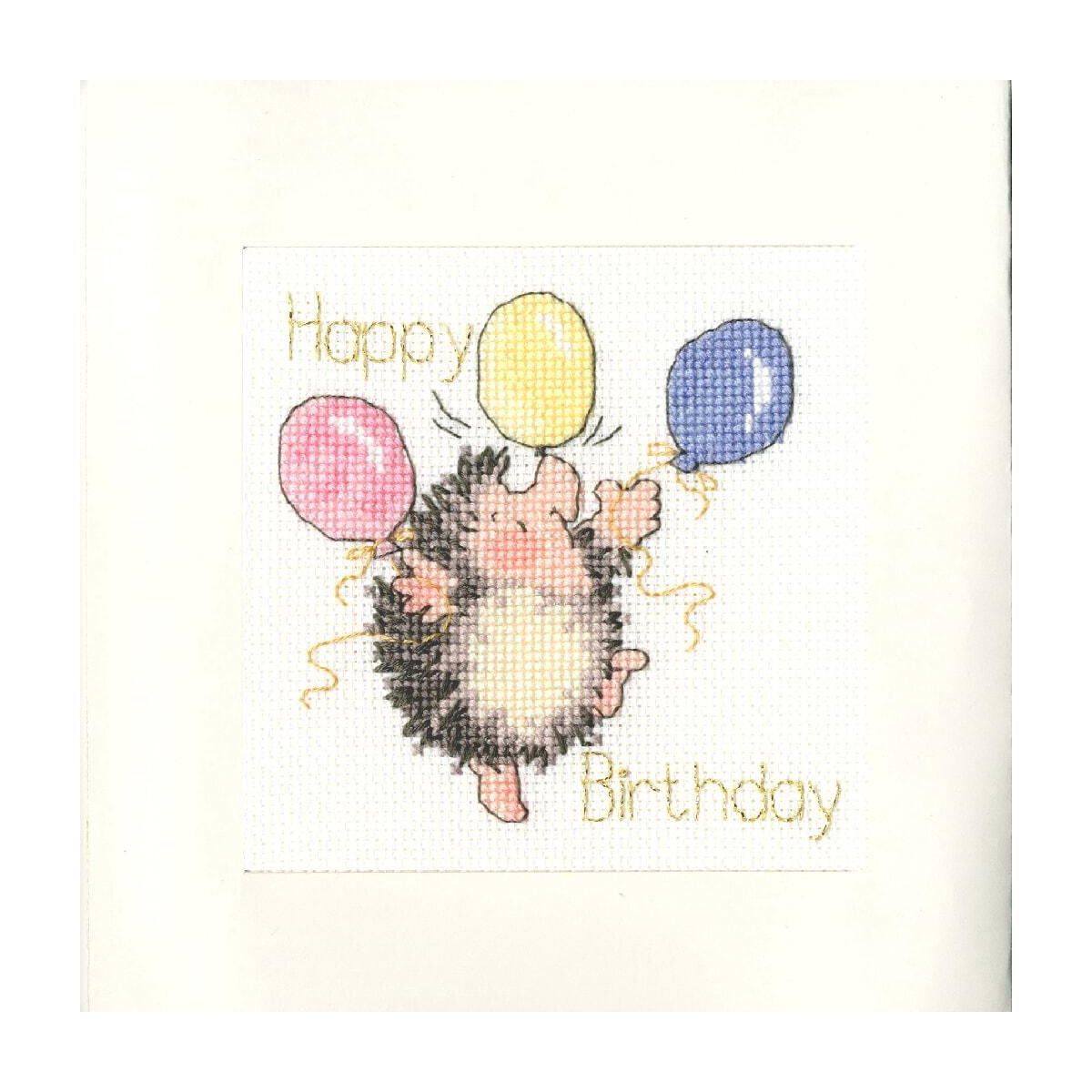 An adorable embroidery pack picture of a cute, smiling...