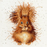 Bothy Threads counted cross stitch Kit "The Nutcracker", 26x26cm, XHD14