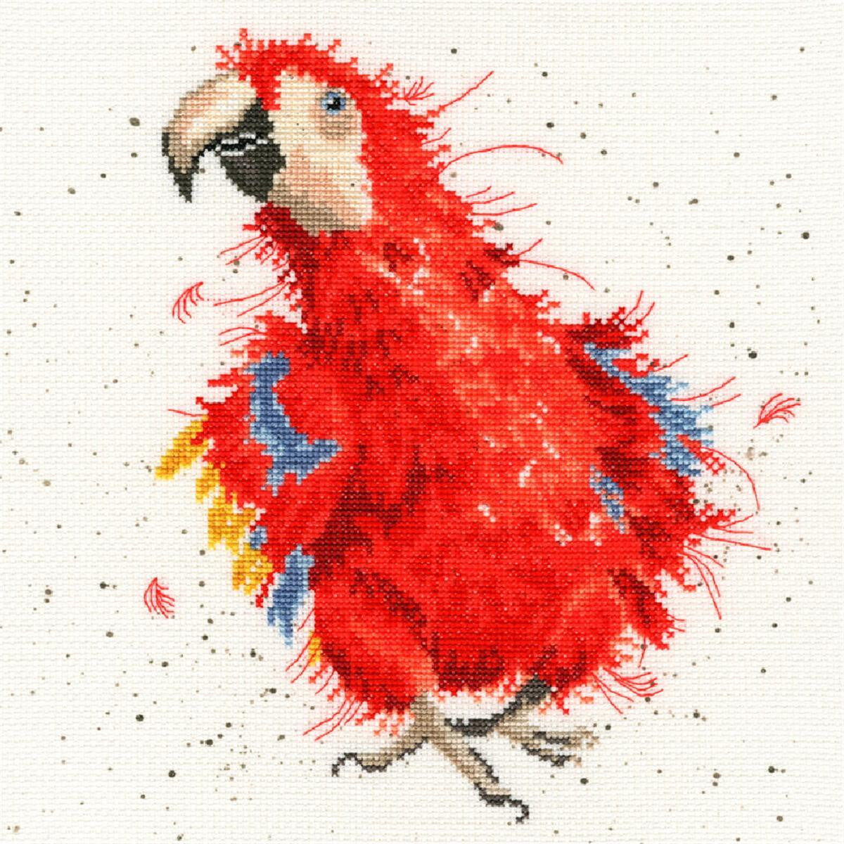 Bothy Threads counted cross stitch Kit "Parrot On...