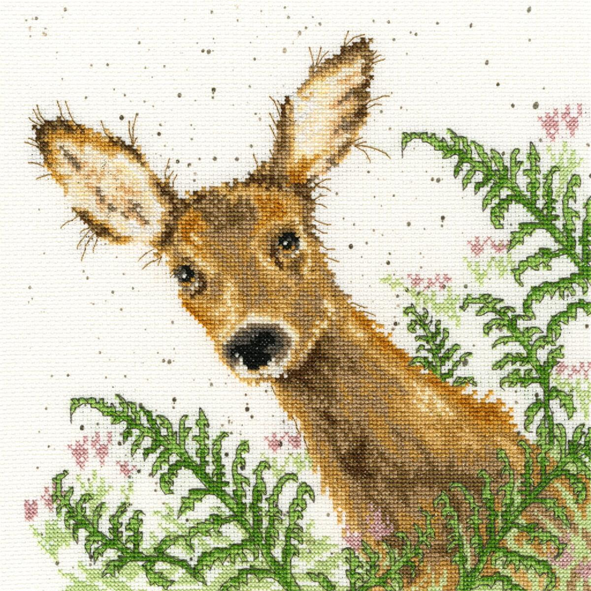 Bothy Threads counted cross stitch Kit "Doe a...