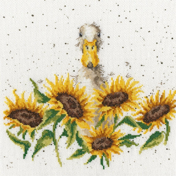 Bothy Threads counted cross stitch Kit "Sunshine", 26x26cm, XHD44