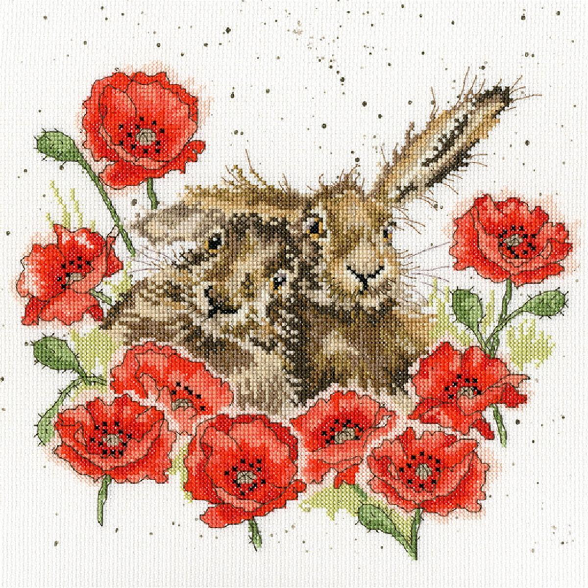 Bothy Threads counted cross stitch Kit "Love Is In...