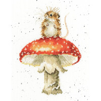 Bothy Threads counted cross stitch Kit "Hes a Fun-gi", 18x23cm, XHD74