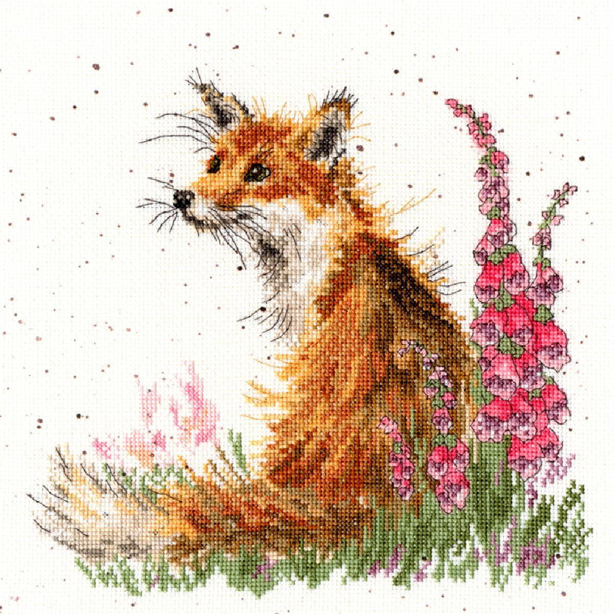 A cross stitch pattern from Bothy Threads embroidery kit...