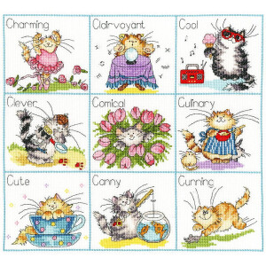 Bothy Threads counted cross stitch Kit "Its A Cats...