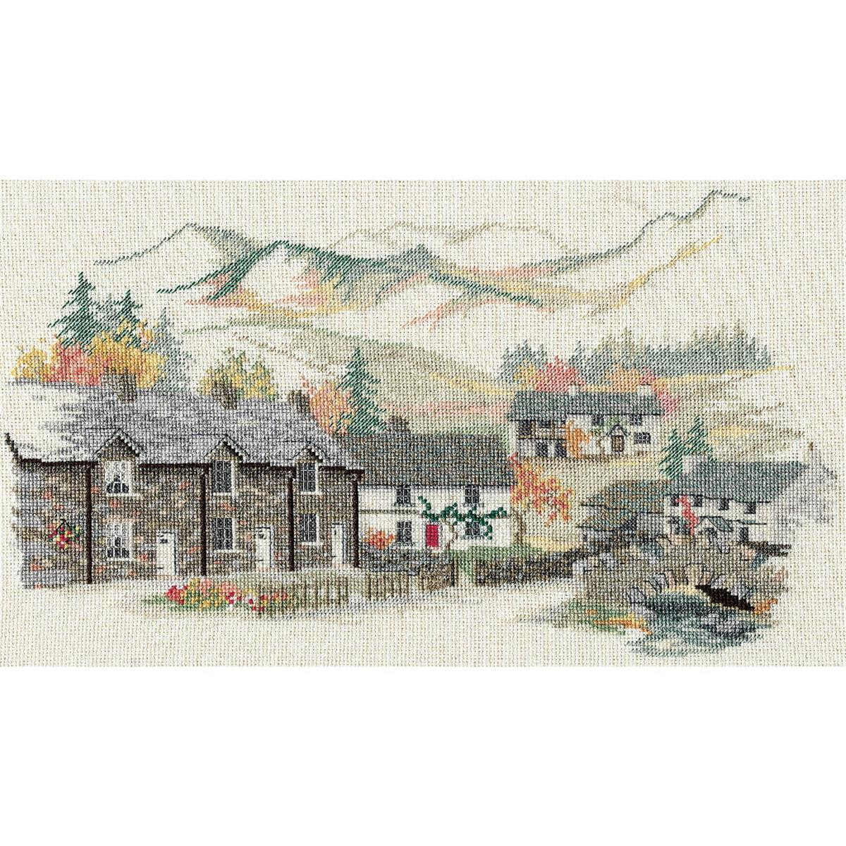 Bothy Threads counted cross stitch Kit "Village...
