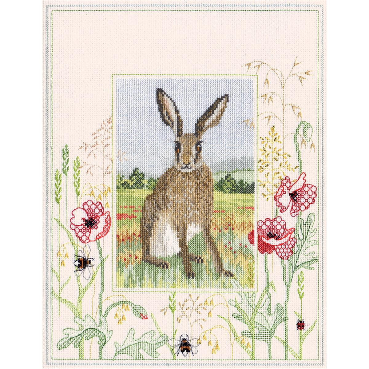 A detailed embroidery pack embroidery from Bothy Threads...