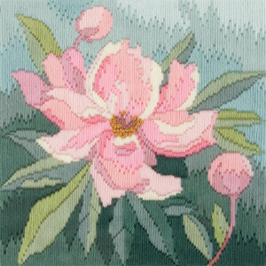 Bothy Threads counted Long Stitch Kit "Peony ",...