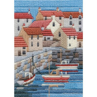 Набор для вышивания Bothy Threads Long Stitch Set "Seasons - Summer on the Coast", 24x17cm, DW14MLS6, Count Patterns