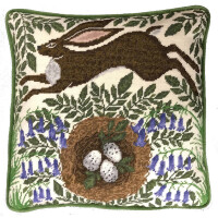Bothy Threads tapisserie brodée set de coussins "Spring bunny", 35,5x35,5cm, tap1, motif de broderie préimprimé