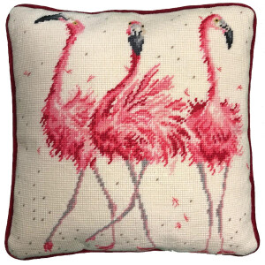 Bothy Threads Tapestry Embroidery Cushion Set "Pink...