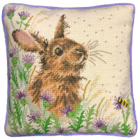 Bothy Threads stamped Tapestry Cushion Stitch Kit "The Meadow", 36x36cm, THD30