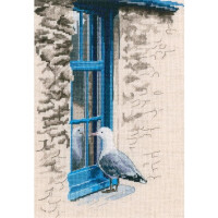 RTO counted cross stitch kit "With the flavour of salt, Wind and Sun", 16,5x24,5cm, DIY