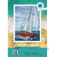 RTO counted cross stitch kit "With the flavour of salt, Wind and Sun", 13,5x19cm, DIY