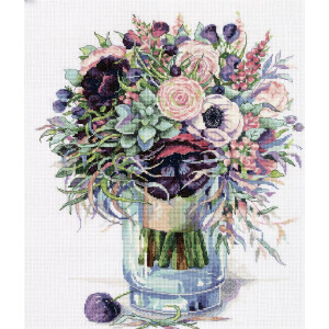 Panna counted cross stitch kit "Bouquet with...