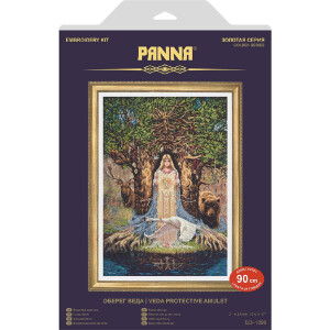 Panna counted cross stitch kit "Veda Protective Amulet", 31x43cm, DIY