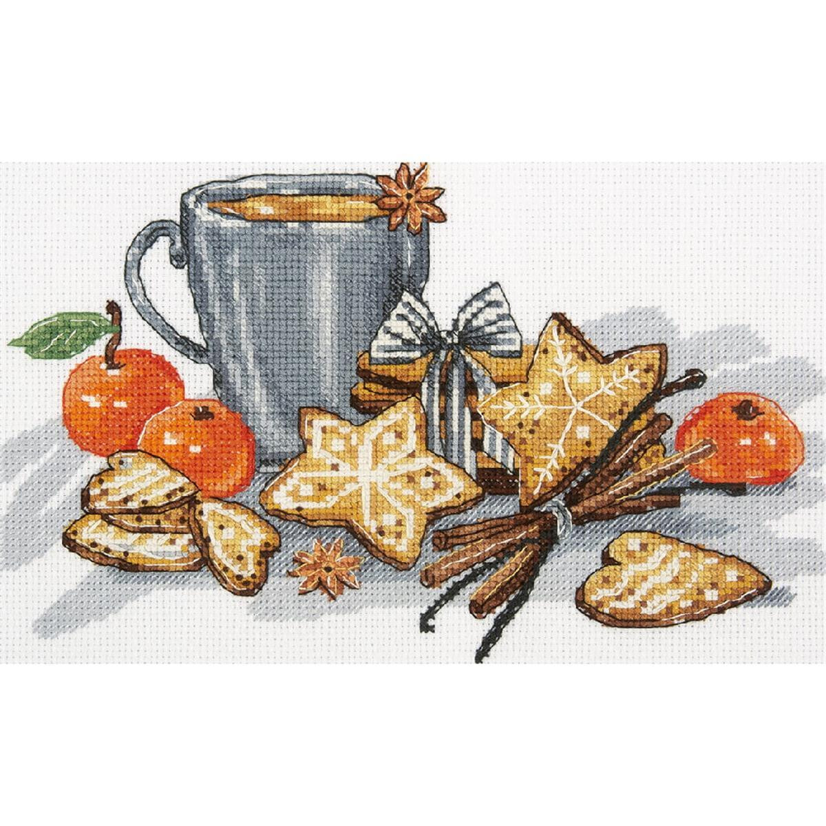 Panna counted cross stitch kit "Gingerbread...