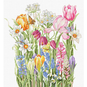 Luca-S counted cross stitch kit "March...