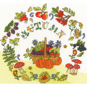 Bothy Threads counted cross stitch kit "Autumn...