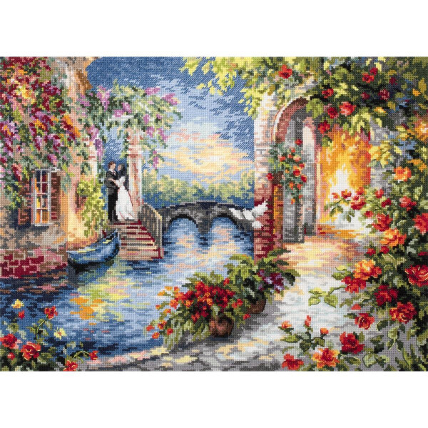 Magic Needle Zweigart Edition counted cross stitch kit "Dreams comes true", 41x31cm, DIY