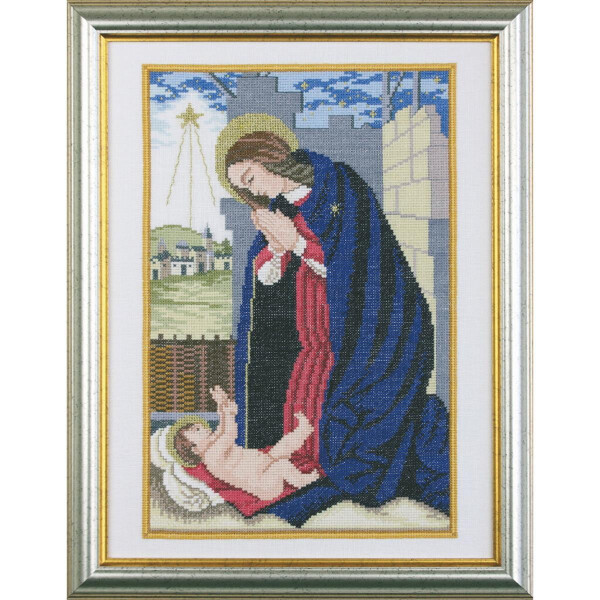 Ева Розенштанд Набор для вышивания крестом "Мария", счетная схема, 29x39 см