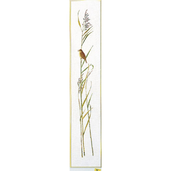Ева Розенштанд Набор для вышивания крестом "Тростниковый соловей", счетная схема, 25x136 см