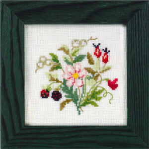 Eva Rosenstand counted cross stitch kit "Mini garden...
