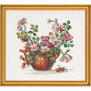 Eva Rosenstand counted cross stitch kit "C.pot with...