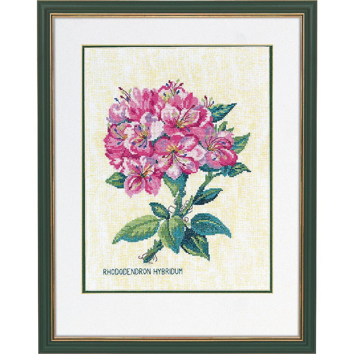 Eva Rosenstand kruissteekset "Rhododendron,...