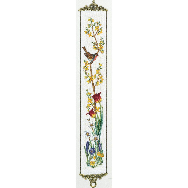Ева Розенштанд Набор для вышивания крестом "Весна II", счетная схема, 17x100 см