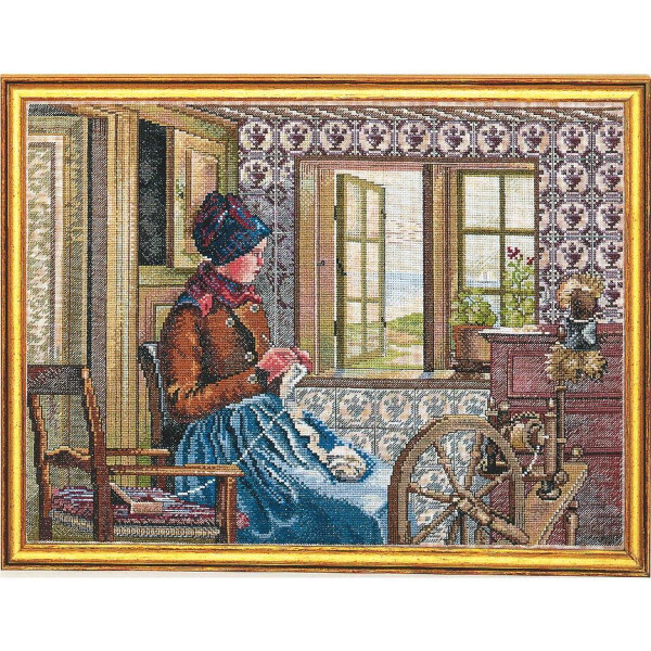 Ева Розенштанд Набор для вышивания крестом "Фреска", счетная схема, 35x45 см