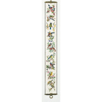 Ева Розенштанд Набор для вышивания крестом "Звенящие птицы", счетная схема, 14x115 см