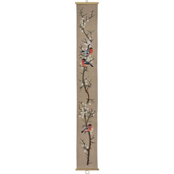 Ева Розенштанд Набор для вышивания крестом "3 бычка", графский узор, 18х141см