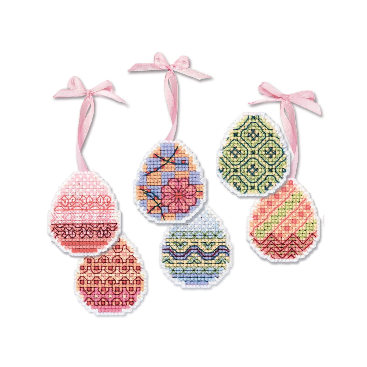 Riolis counted cross stitch kit "Easter Pattern Set...