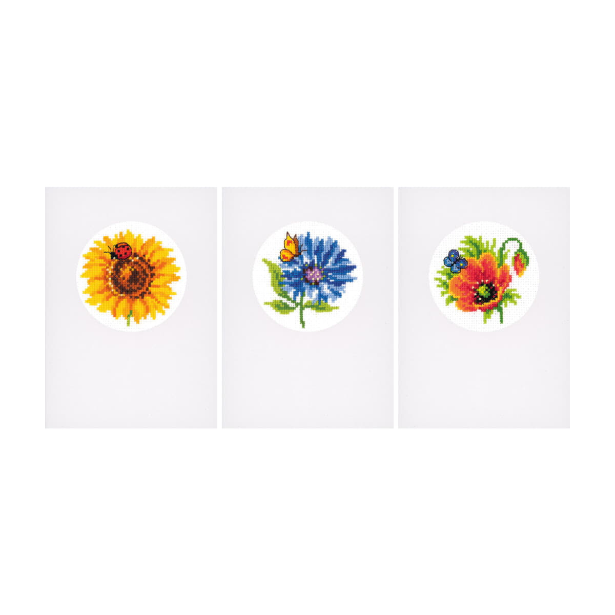 Vervaco greeting cards counted cross stitch kit...