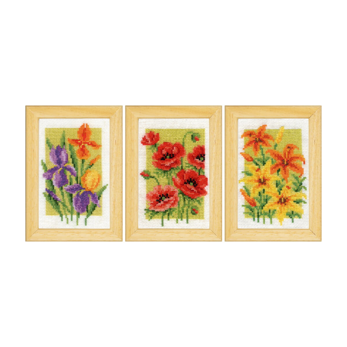 Vervaco miniature counted cross stitch kit "Summer...