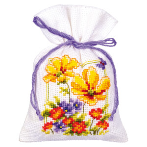 Vervaco counted herbal bags counted cross stitch kit...