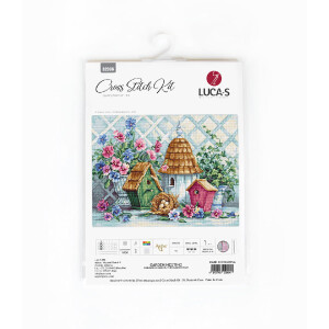 Luca-S counted cross stitch kit "Garden...