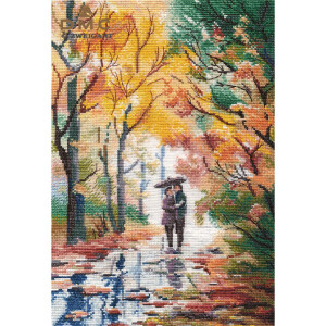 Oven counted cross stitch kit &quot;Autumn...