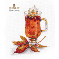 Oven counted cross stitch kit "Buckthorn punch", 17x22cm, DIY