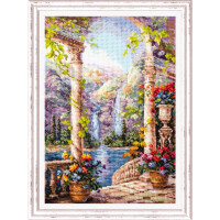 Magic Needle Zweigart Edition counted cross stitch kit "Fantastic View", 27x40cm, DIY