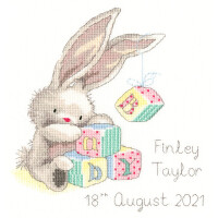 Bothy Threads counted cross stitch kit "Playtime", XBB22, 20x21cm, DIY