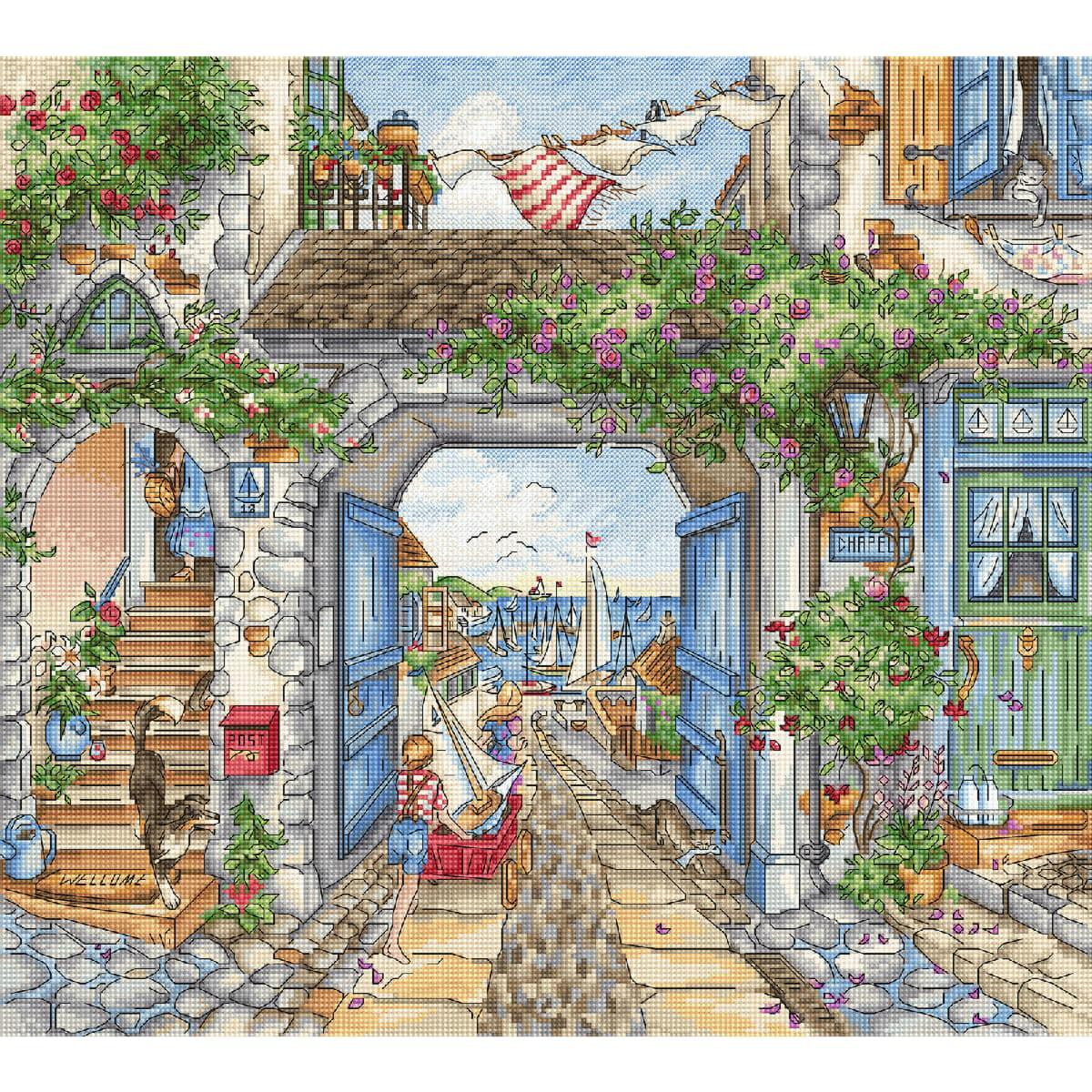 Letistitch counted cross stitch kit "To the...