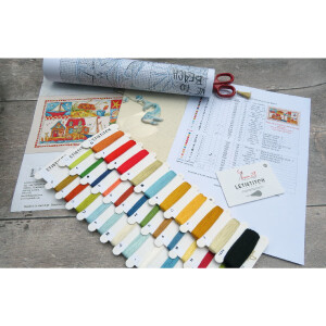 Letistitch counted cross stitch kit "Gone to the...