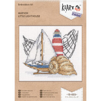 Klart counted cross stitch kit "Little Lighthouse", 11.5x10cm, DIY