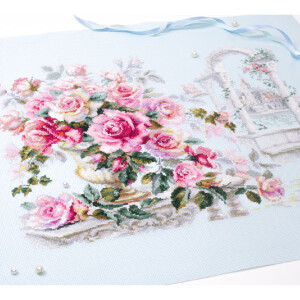 Magic Needle Набор для вышивания крестом "Розы для герцогини", счетная схема, 40x30 см