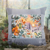 Magic Needle Zweigart Edition counted cross stitch kit "Winter Morning", 40x30cm, DIY