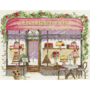 DMC counted cross stitch kit "Pastry shop",...