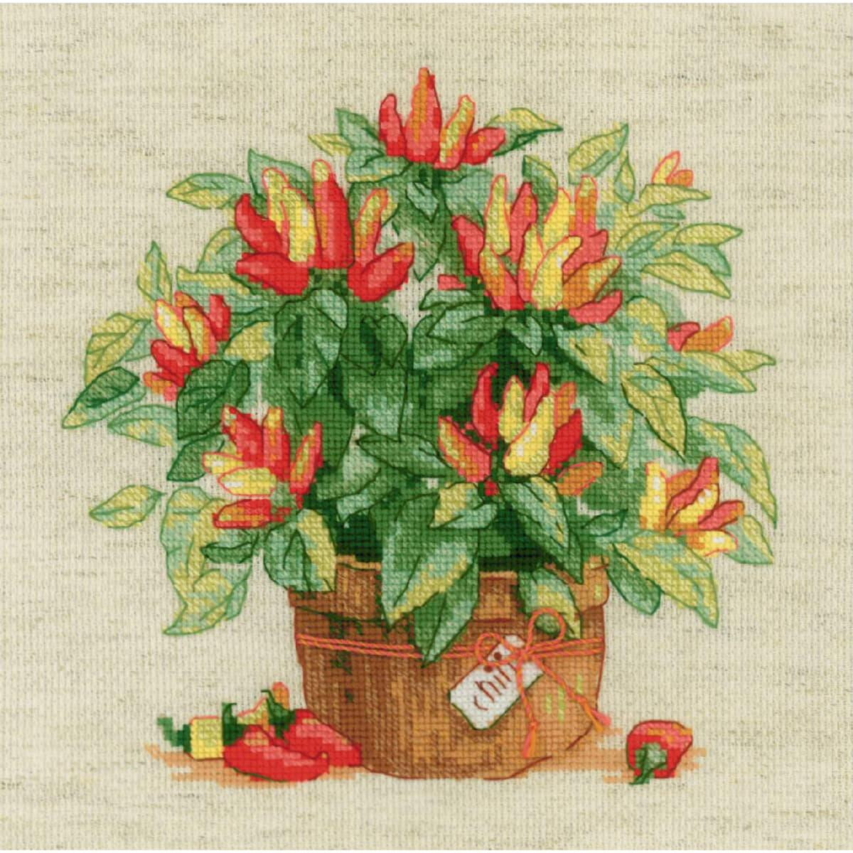 Riolis counted cross stitch kit "Pepper in a...